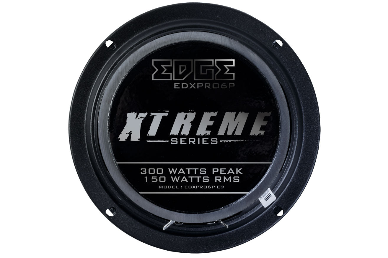 EDXPRO6P-E9 | EDGE Xtreme Series 6.5 inch 300 watts 95dB Pro Audio Midrange Speakers - Pair