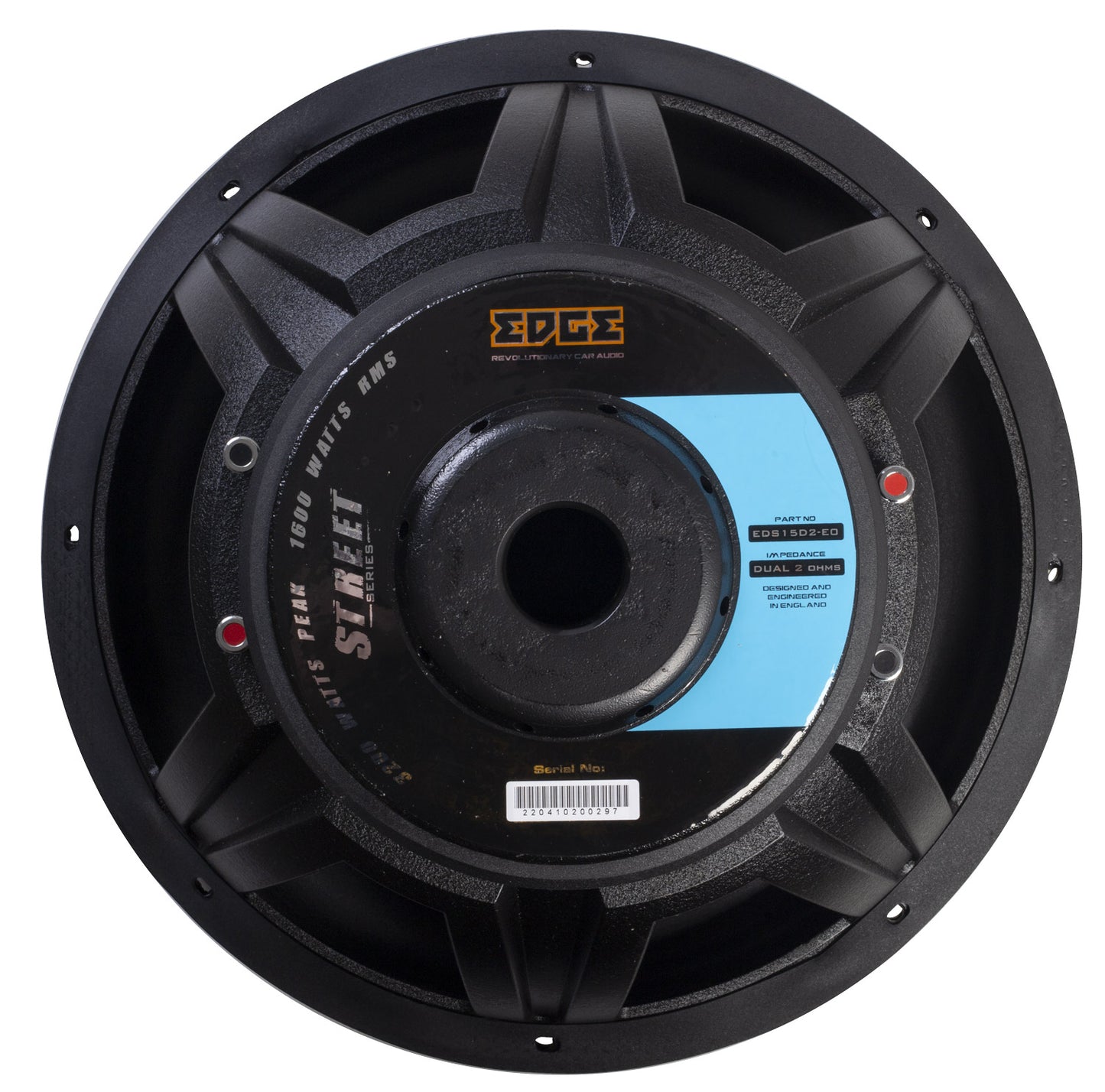 EDS15D2-E0 | EDGE Street Series 15 inch 3200 watts  Subwoofer